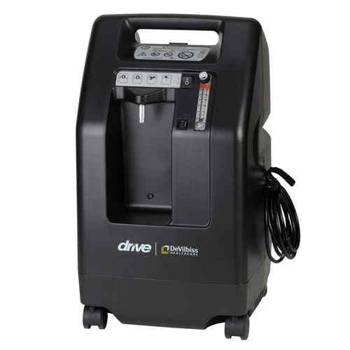 DeVilbiss Compact 5-Liter Oxygen Concentrator with OSD Oxygen Monitor